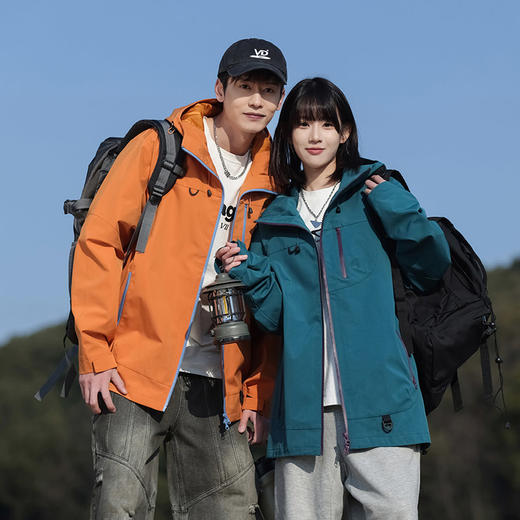斯辰唯佳户外防风外套|防泼水/防刮/防风一件顶三件，多巴胺色系男女同款 商品图6