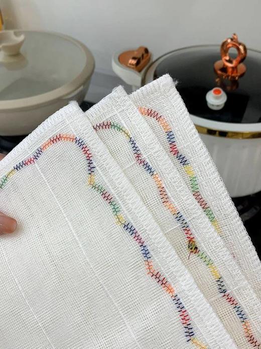 ❗️❗️多送3条！💰9.9到手8条！🔥【 彩虹疏油抹布】免用洗洁精还能去油污👍简直生活必备神器🛒！简直太划算了❗️❗️❗️ 100％再生纤维素纤维❗一物多用‼ 8层加厚❗️ 商品图1