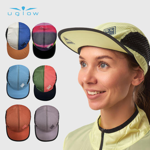 UGLOW超轻软帽檐网眼太阳帽UGS MESH CAP男女款春夏季防晒吸汗速干 商品图0