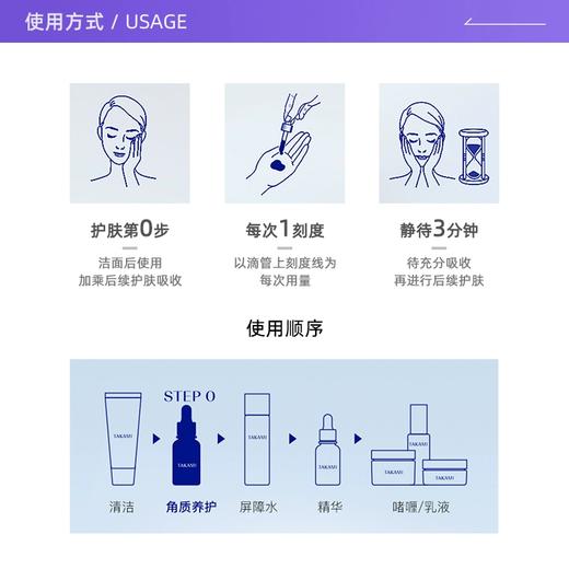 【保税仓cn】TAKAMI小蓝瓶去角质毛孔粗大调理美容液30ml（效期：2027年） 商品图3