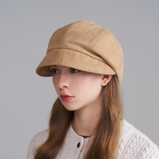 卡蒙贝雷帽女款2025新款大头围显脸小百搭正流行复古画家帽KM-5307 商品图2