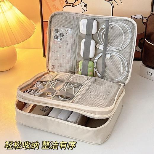 大容量化妆包 手提分区分层收纳包 旅行随身便携化妆袋 防水洗漱包女 商品图1