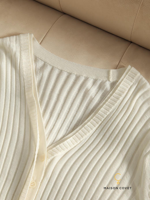 MAISON COVET 设计款v领开衫上衣 商品图2