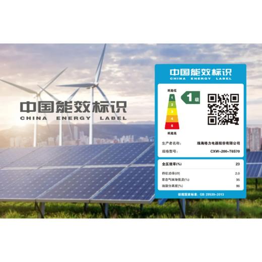 格力·顶吸式 吸油烟机  CXW-200-T6S70 深空紫灰 商品图4