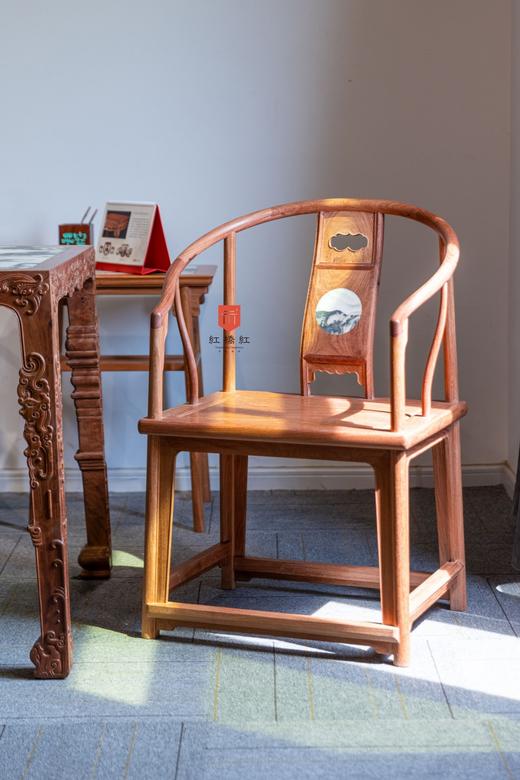 红桥红  家具严选  缅甸花梨（大果紫檀）【茶室 空间搭配】 商品图11