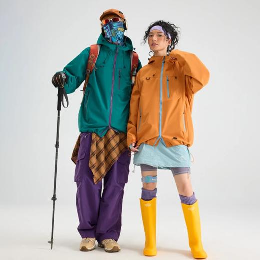 斯辰唯佳户外防风外套|防泼水/防刮/防风一件顶三件，多巴胺色系男女同款 商品图7