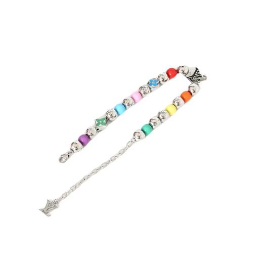 LOUIS VUITTON LV字母彩虹-拼珐琅金属-珐琅-手链-男款-多色-LV 商品图4