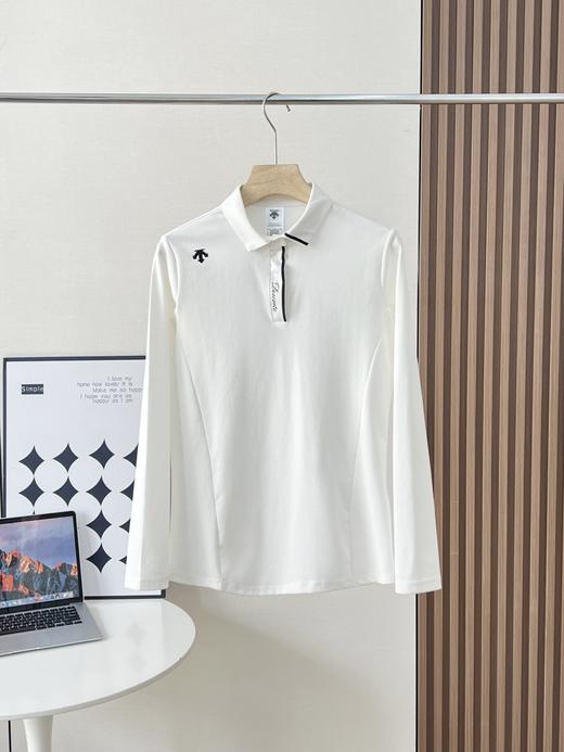 点此购买 迪桑特春秋季高尔夫女子长袖POLO衫 37 330911 商品图2