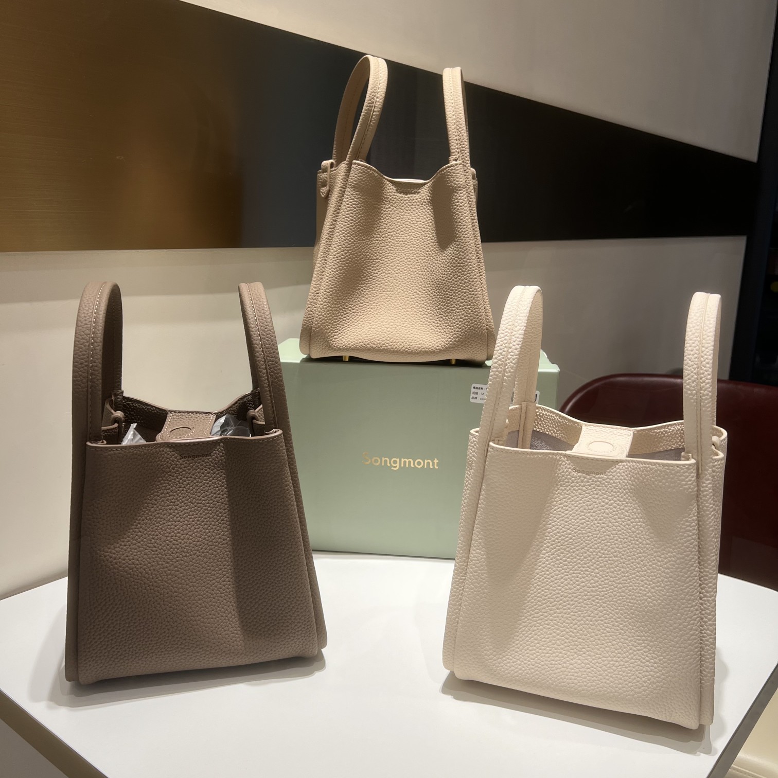 G536  song#mont菜篮子包手拎新款水桶包大容量