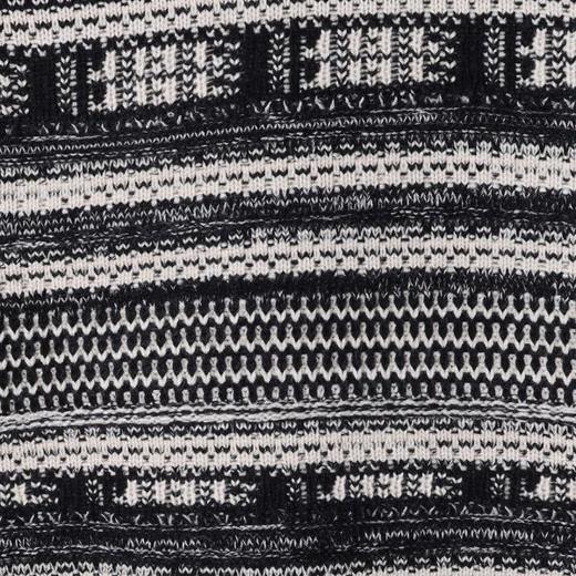 257132SDSA男士秋冬新款痞帅男装韩版撞色条纹圆领针织衫时尚慵懒风毛衣 商品图3