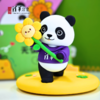 清华文创熊猫手机支架 商品缩略图6