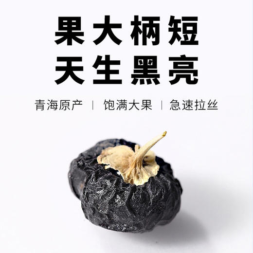 有机黑果枸杞 青海原产80g/罐【京东快递送货上门】 商品图3