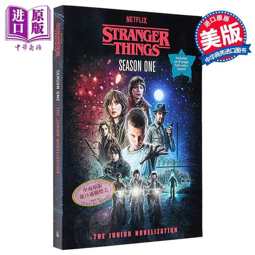 预售 【中商原版】怪奇物语小说 第1季 青少年版 英文原版 Stranger Things Season 1 The Junior Novelization 怪奇物语周边 可搭怪奇物语立体书 商品图0