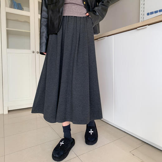 SUDUAN素段 初秋山本风糯米半身裙 遮肉显瘦 4色可选 商品图7