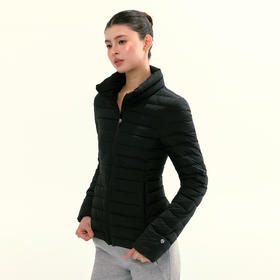 Ariseism 美式复古修身立领排骨羽绒服女秋冬新款上衣外套