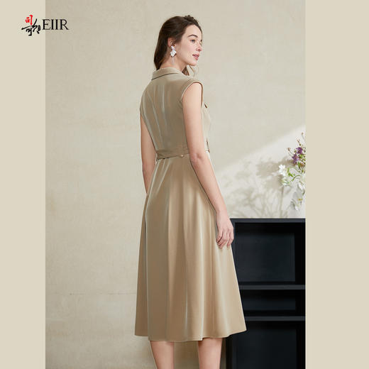 司歌修身通勤连衣裙衬衫裙R911256X 商品图3