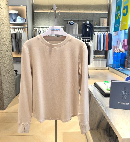 【莱赛尔绵羊毛打底外穿】SCHIESSER德国舒雅女士圆领长袖莱赛尔绵羊毛腈纶混纺面料打底衫保暖260g31/26178U 商品图0