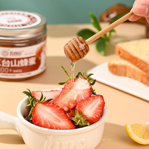 五台山蜂蜜野生土蜂蜜纯正天然蜂蜜小包装独立小罐家用430g罐装 商品图4