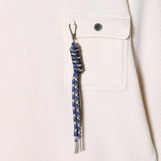 257167SDSA男士秋冬新款痞帅男装设计师纯色小众设计领口毛衣百搭针织衫 商品图3