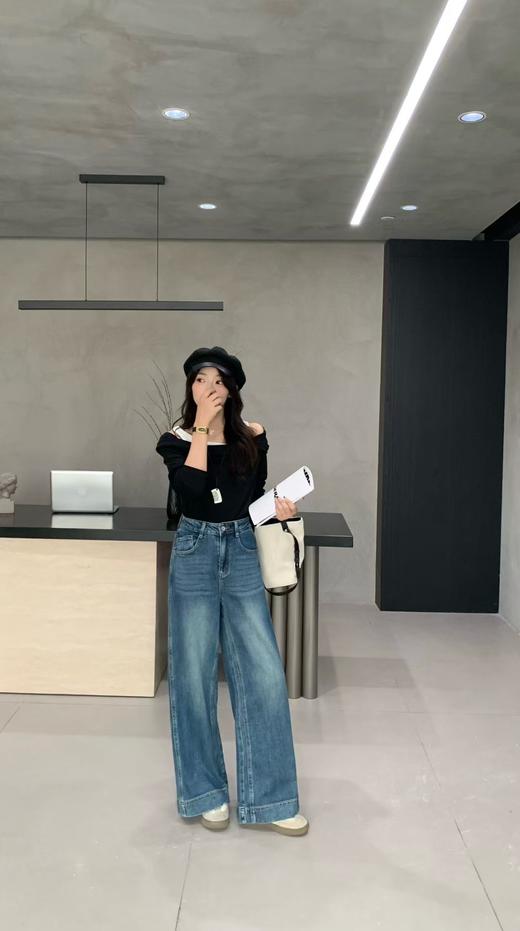 2025新款弹力弯刀裤！灵动显瘦秋季牛仔裤！ 商品图1