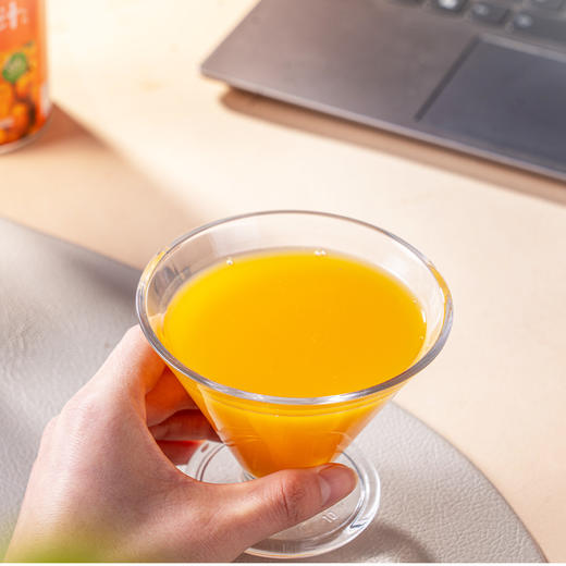 沙棘果汁饮料山西特产沙棘汁野生沙棘小果压榨独立罐装整箱 商品图3