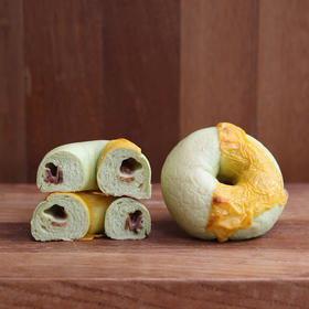 青瓜糯米芝麻培根贝果