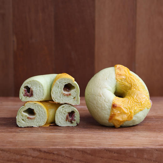 青瓜糯米芝麻培根贝果 商品图0