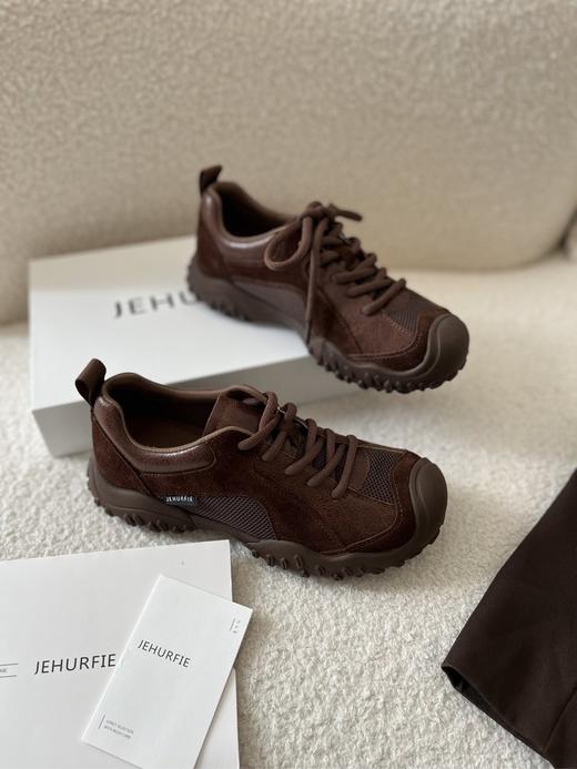 JEHURFIE/纪华菲韩国女高～复古百搭城市漫游者软底德训鞋AB25359 商品图5