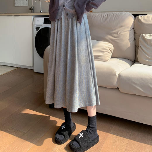 SUDUAN素段 初秋山本风糯米半身裙 遮肉显瘦 4色可选 商品图12