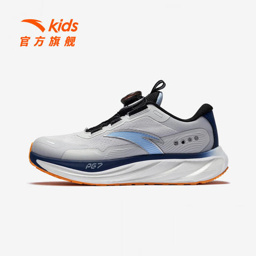 ANTA儿童运动鞋男大童跑步鞋25年冬季新款旋钮扣PG7旅步跑鞋312545526 商品图6