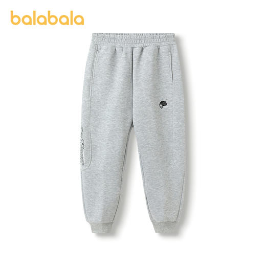 巴拉巴拉童装男童裤子秋冬装中大童长裤儿童运动裤印花百搭休闲潮 商品图4