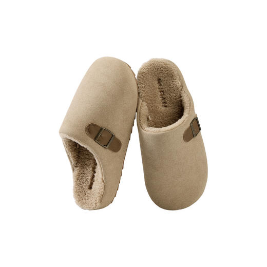 情侣款可外穿！2025秋冬季勃肯风拖鞋男女冬天室内居家可外穿高级感保暖加绒TPR棉拖鞋 商品图4