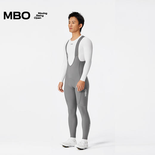 MBO LightWarm™男子秋冬储物抓绒背带骑行长裤 双箭头 T160C (经销商专拍链接，非经销商拍单不发货) 商品图9