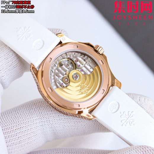 百达翡丽 Patek Philippe AQUANAUT手雷5068系列 PP+手雷女款 78克配重版 调时不止秒 女士腕表
表盘尺寸：35.6mmX8.5mm 商品图7