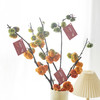 【万事如意小南瓜真果花材】 打造红红火火家居氛围 搬家必备 商品缩略图1