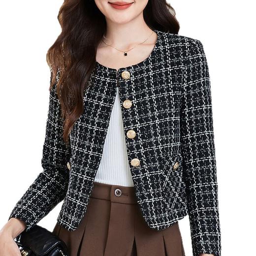 百媚生 高级感法式小香风外套小个子开衫703 商品图4