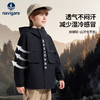 【防水防污】【纳维凯尔】【120-165】Navigare小帆船男女童春秋款防风冲锋衣外套 商品缩略图3