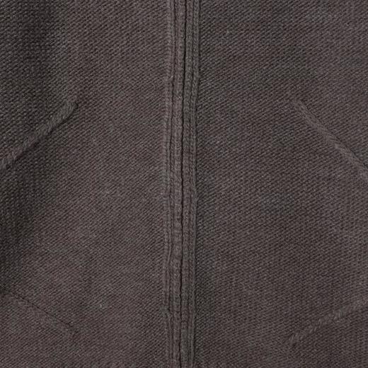 257118SDSA秋冬新款痞帅男装老钱风解构拉链圆领针织衫百搭慵懒开衫毛衣 商品图3