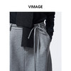 VIMAGE纬漫纪A版配本布腰绳2025秋冬新款包容性强半裙V2406109 商品缩略图3