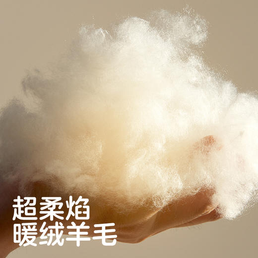 【羊毛款】可优比儿童防踢被恒温睡被秋冬款宝宝被子中大童睡袋羊毛拥抱被 商品图2