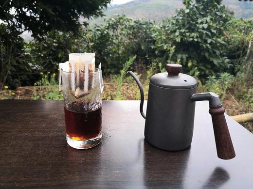 【预定现脱壳】雨林挂耳咖啡 全日晒厌氧发酵自然农耕种植纯咖啡豆磨粉 商品图2