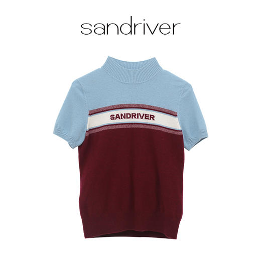 雪山系列羊绒圆领女套衫  SJF97W296N 商品图6