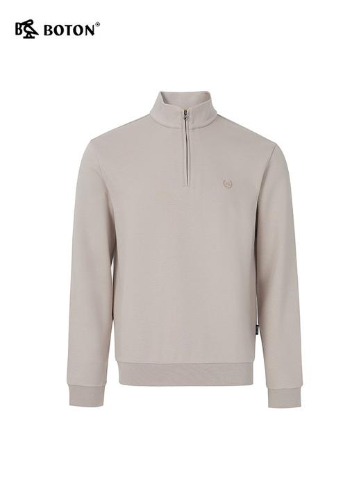 波顿男士春秋冬 卫衣 半高领针织 合身净色长袖款MT876323 商品图4
