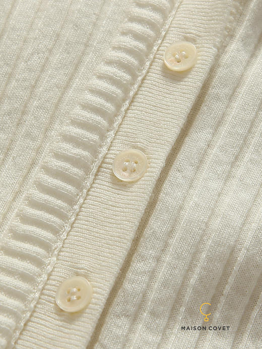 MAISON COVET 设计款v领开衫上衣 商品图1