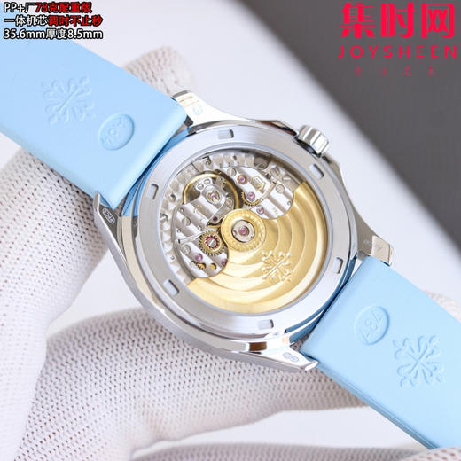 百达翡丽 Patek Philippe AQUANAUT手雷5068系列 PP+手雷女款 78克配重版 调时不止秒 女士腕表
表盘尺寸：35.6mmX8.5mm 商品图7