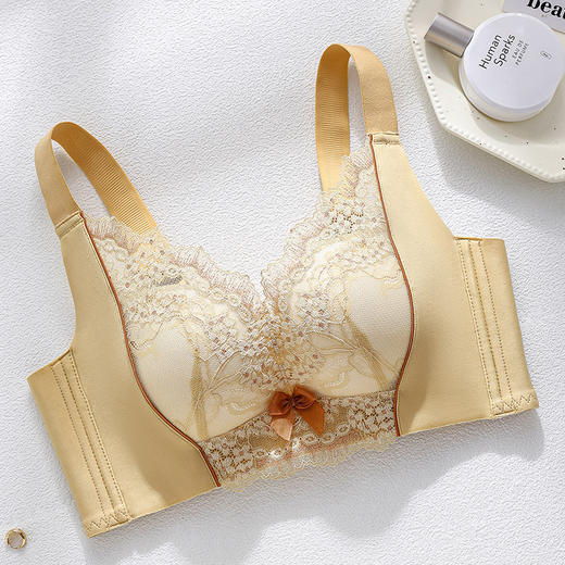 【健康呵护❗️7A抗菌温变内衣】有型承托，丟掉钢圈，甩掉束缚感，任意卷曲！女小胸显大聚拢不空杯调整型防下垂收副乳文胸罩 商品图5