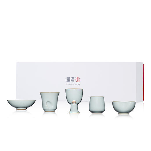 雅瓷-汝窑五君子【HSZQ20.0】 商品图0