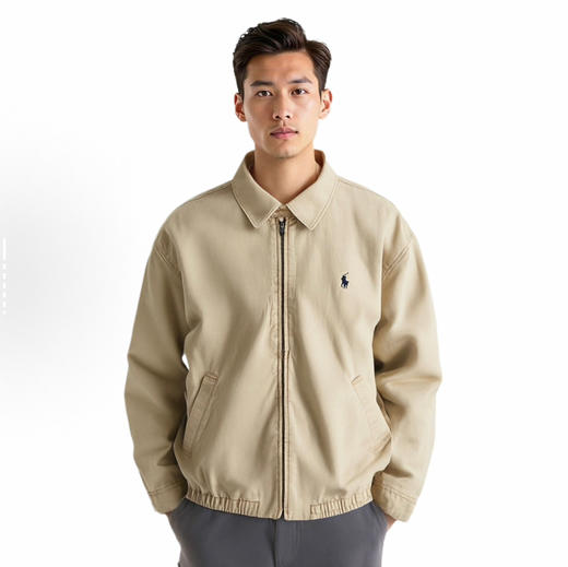 越南原单拉夫*伦男女款翻领夹克外套092201 商品图8