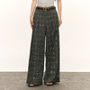 Ariseism 美式复古设计感宽松深色格子裤女秋季新款长裤子 商品缩略图0