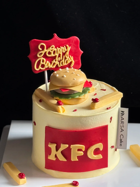 肯德基KFC卡通蛋糕-低糖处理无添加